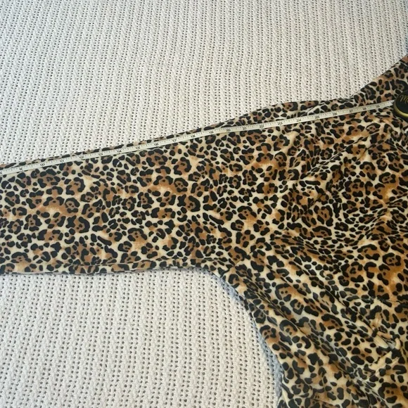 Victoria’s Secret Leopard Print Velour Zip-Up Hoodie | Size S - Picture 9 of 9